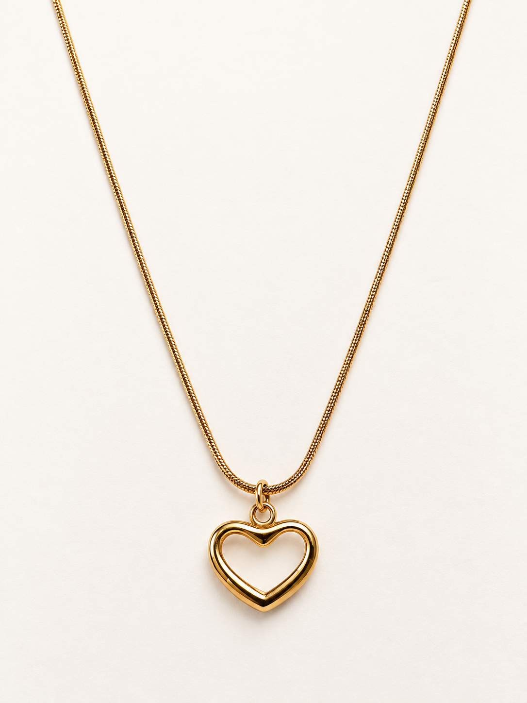 Pearl Heart Pendant Necklace