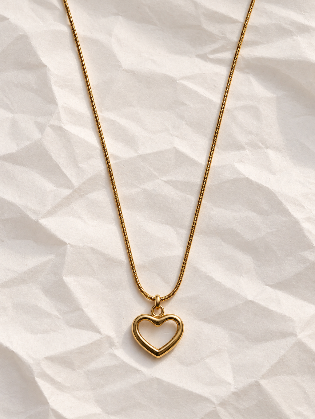 Pearl Heart Pendant Necklace