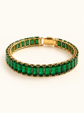 Emerald Luxe Tennis Bracelet