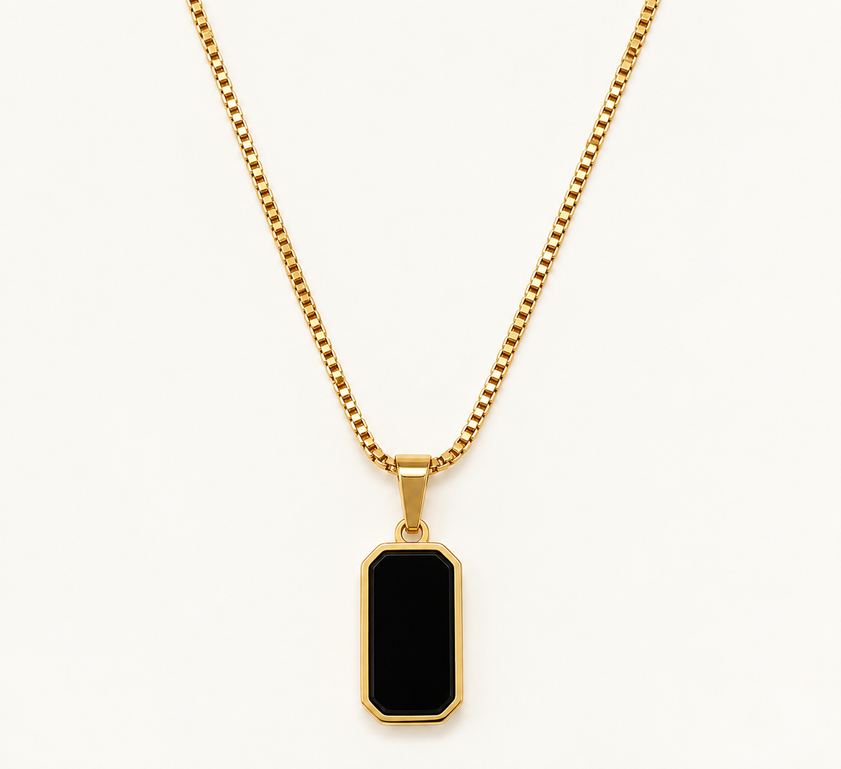 Reversible Gemstone Pendant Necklace