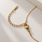 Golden Crescent Moon Necklace