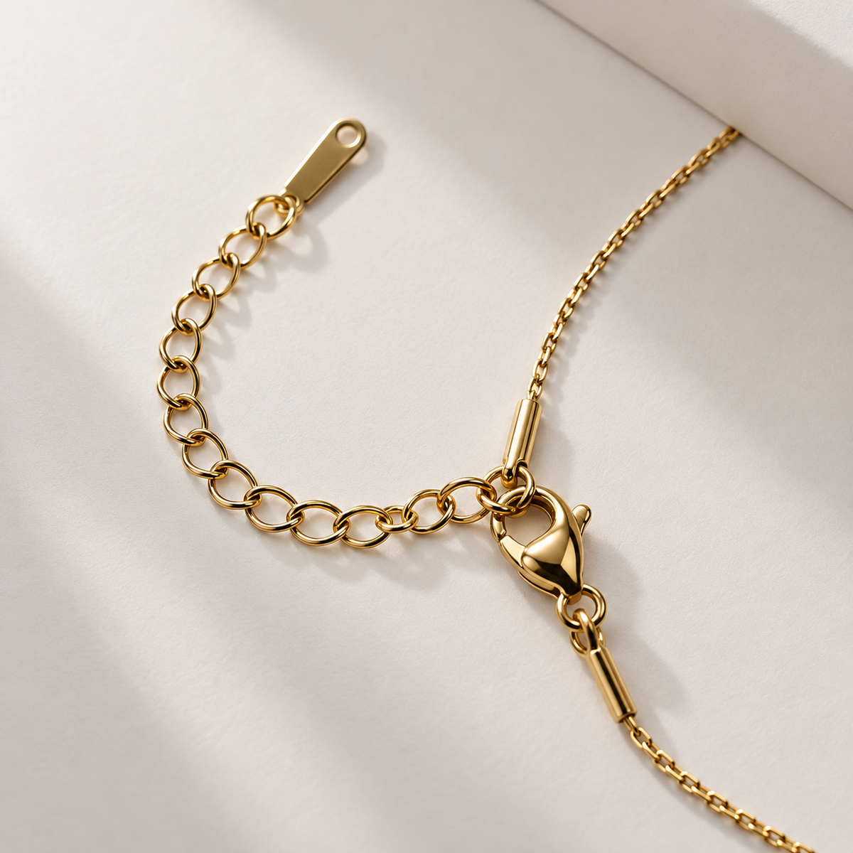 Golden Crescent Moon Necklace