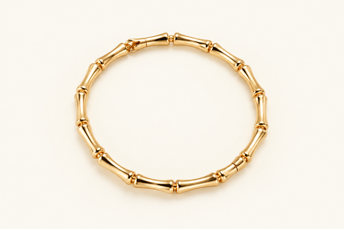 Golden Bamboo Bracelet