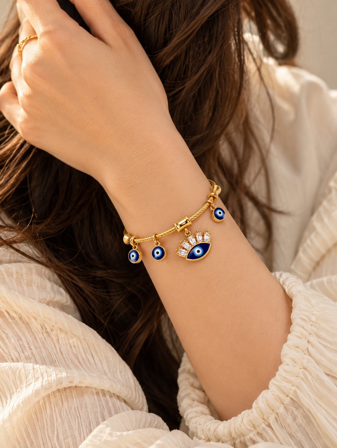 Evil Eye Charm Bracelet