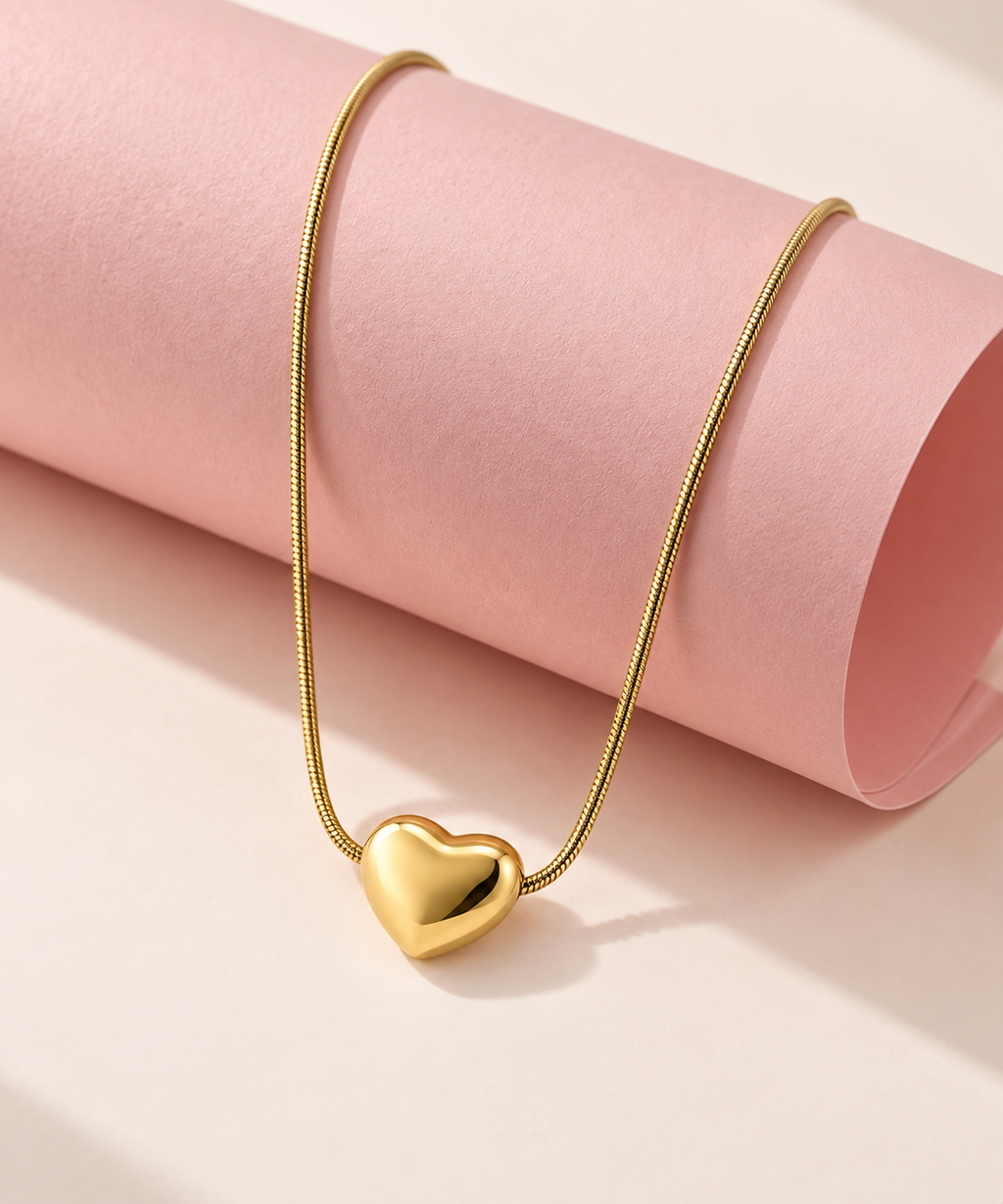 Dainty Heart Pendant Necklace