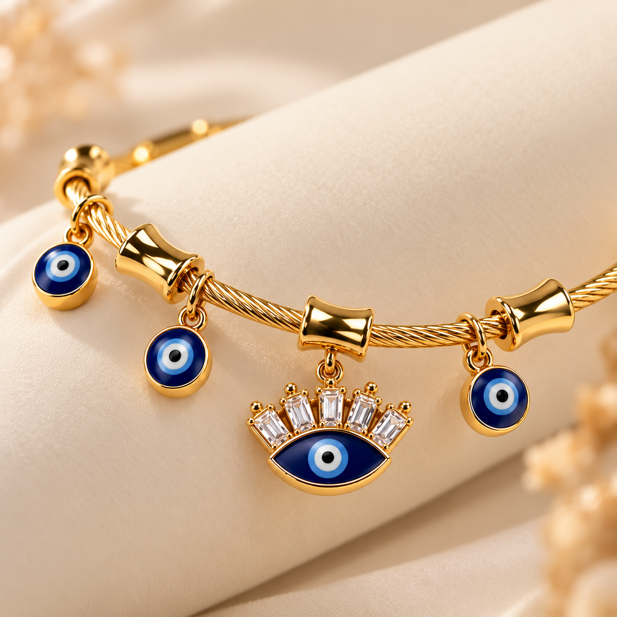 Evil Eye Charm Bracelet