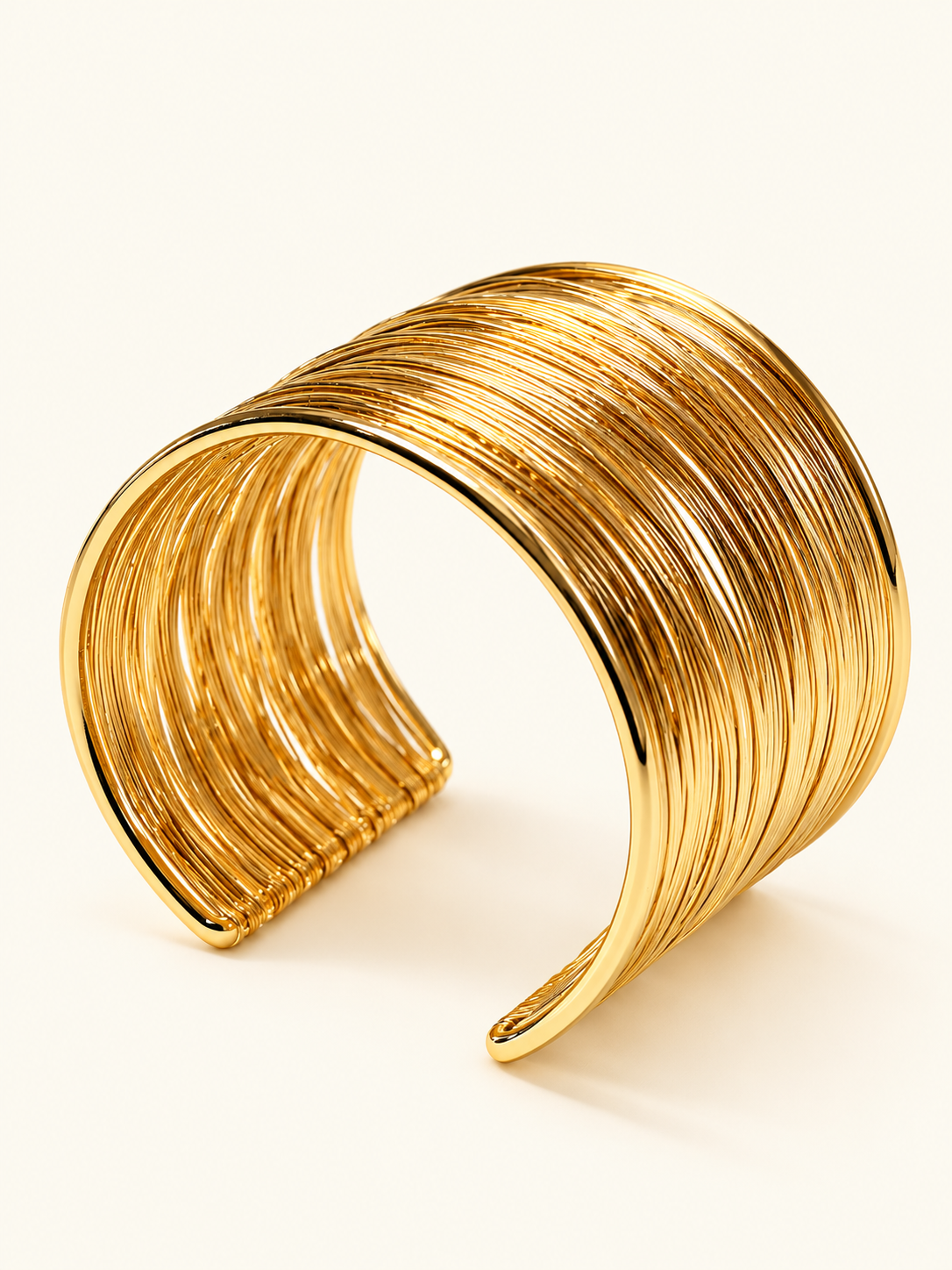 Golden Muse Cuff Bracelet